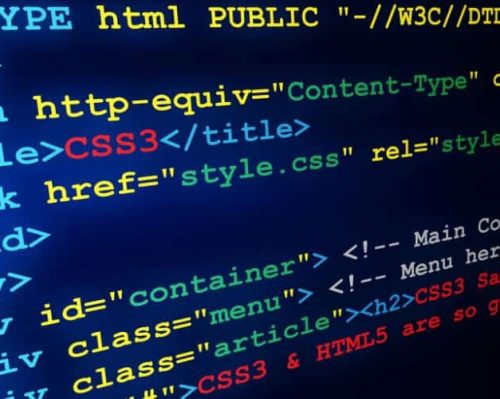 picture of code